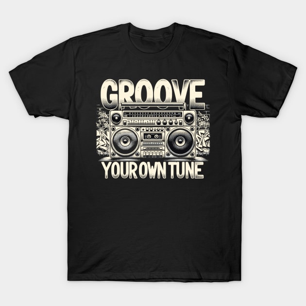 Exclusive 'Groove Your Own Tune' collection T-Shirt by WEARWORLD